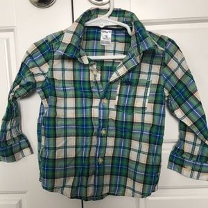 18 month button up shirt